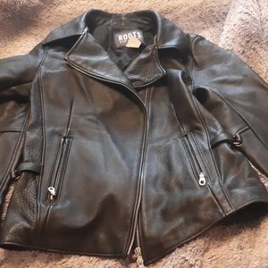 Womans leather jacket